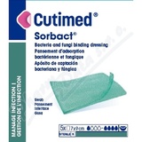 Cutimed Sorbact 7x9cm antimikrob. krytí přířez 5ks