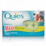Quies chrni sluchu silikon. plavn maxi 3 pry