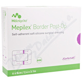 Kryt Mepilex Border Post-Op 6x8cm 10ks
