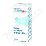 Kalium sulfuricum DHU D5-D30 tbl. nob. 80