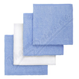 T-TOMI Bambusov nky 25x25cm 4ks Blue