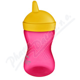 AVENT Hrnek Grippy 300ml s tvrdou hubikou dvka