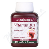 MedPharma Vitamin B12 500 mcg tbl. 107