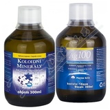 Koloidn minerly 300ml + Ag100 10ppm 300ml