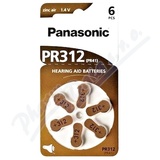 Panasonic PR312(PR41) baterie do naslouchadel 6ks