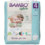 Bambo Nature 4 děts. plenkové kalhotky 7-14kg 24ks