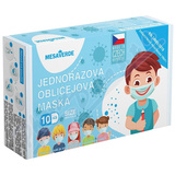 Mesaverde jednorzov obliejov maska modr 10ks