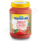 Hamnek Jablko+jahoda ovocn svainka 190g 6m+