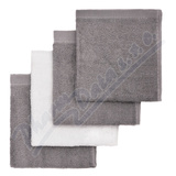T-TOMI Bambusov nky 25x25cm 4ks Grey