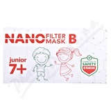 NANO FILTER MASK B junior 7+ ústenka s gumič. 10ks