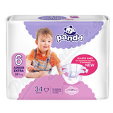 Panda 6 Junior Extra dtsk pleny 16+kg 34ks