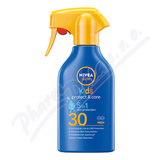 NIVEA SUN dt. opal. sprej pump. OF30 270ml 98324