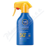 NIVEA SUN opal. sprej hydra. pump. OF50+ 270ml 98332