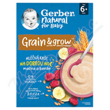 Gerber Ml. kae na dobrou noc malina+bann 220g 6M