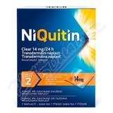 NiQuitin Clear 14mg-24h tdr. emp. 7 II