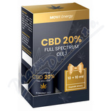 Drk. bal. MOVit CBD 20% Full Spectrum olej 2x10ml