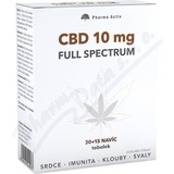 CBD 10mg Full Spectrum tob. 30+15