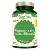 GreenFood Magnesium&Zinc Chelate+Vitamin D3 cps. 90