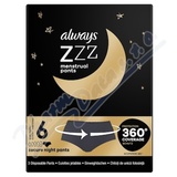 Always ZZZs Night 6 menstruan kalhotky 3ks