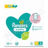 Pampers Sensitive stc ubrousky 15x80ks