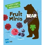 BEAR Fruit Minis Raspberry&Blueberry 5x20g