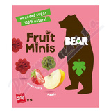BEAR Fruit Minis Strawberry&Apple 5x20g