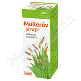 Mllerv sirup s jitrocelem a vitaminem C 245ml