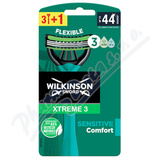 WILKINSON Xtreme3 Sensitive Comfort jednorz. 3+1ks