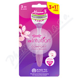 WILKINSON MY Intuition Comfort Cherry Bloss.  3+1ks