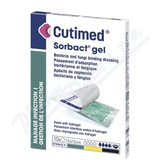 Cutimed Sorbact gel 7. 5x7. 5cm antimikrob. kryt. 10ks