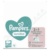 Pampers Sensitive ubrousky 24x52ks