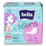 Bella for teens hygienick vloky Sensitive 10ks