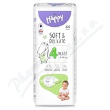 Happy Soft&Delicate 4 dtsk pleny 8-14kg 44ks