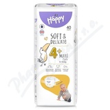 Happy Soft&Delicate 4+ dtsk pleny 9-15kg 40ks