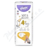Happy Soft&Delicate 4+ dtsk pleny 9-15kg 40ks