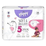 Happy Soft&Delicate 5 dtsk pleny 11-18kg 38ks
