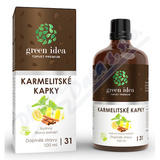 Green idea Karmelitsk kapky 100ml