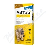 AdTab 56mg žvýkací tablety pro psy 1. 3-2. 5kg 1ks