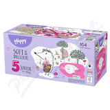 Happy Soft&Delicate 5 dtsk pleny 11-18kg 104ks