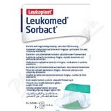 Leukomed Sorbact pooperan kryt 5x7. 2cm 3ks