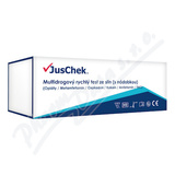 JusChek Multidrogov rychl test ze slin 1ks