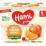 Hami 100% ovoce jablko pomeran acerola 4x100g 8M+