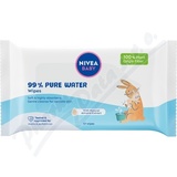NIVEA Baby 99% Pure Water ist. ubrousky 57ks 80566