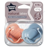 Tommee Tippee Cherry Latex dudlk 6-18m 2ks