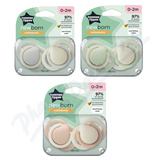 Tommee Tippee CTN Dudlk Newborn 0-2m mix bar.  2ks