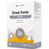 LIVSANE Zinek Forte 25mg tbl. 100