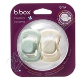 b. box Dudl�ky z p��r. kau�uku 6m+ sage&vanilla 2ks