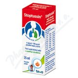 Stoptussin 4mg-ml+100mg-ml por. gtt. sol. 1x25ml