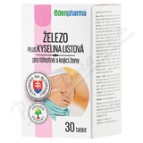 Edenpharma elezo plus Kyselina listov tbl. 30