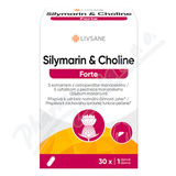 LIVSANE Silymarin & Cholin Forte tob. 30